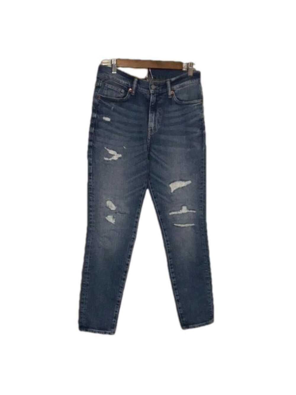 H&M Skinny Fit Stretch Cropped Jeans Sz 28